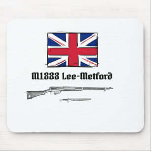 Britisches Empire P1888 Lee Metford Gewehr Mousepad