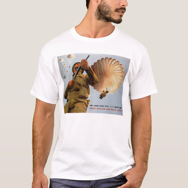 Britisches Fallschirmjäger ~ sein Bedarf kommen T-Shirt (Vorderseite)