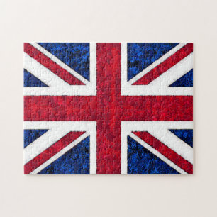 BRITISCHES FLAGGE Puzzlespiel Puzzle