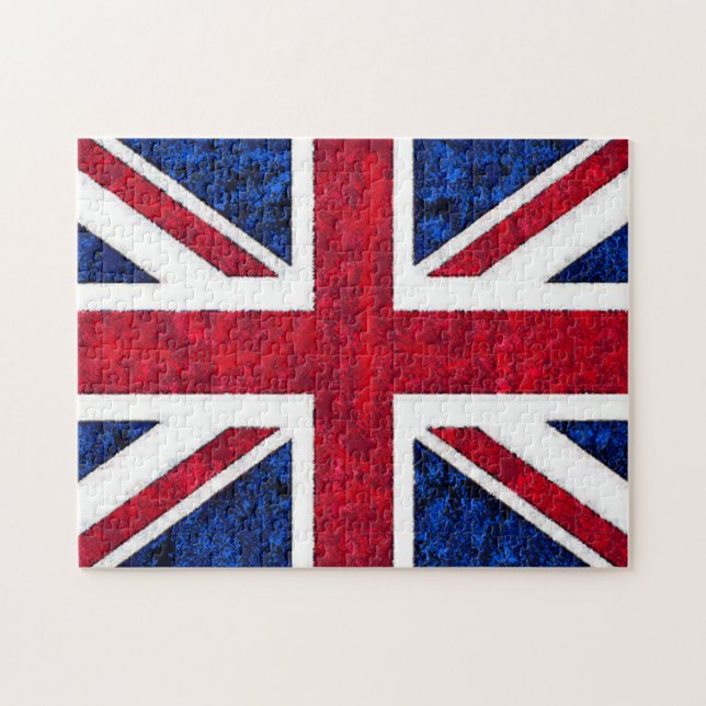 BRITISCHES FLAGGE Puzzlespiel Puzzle (Horizontal)