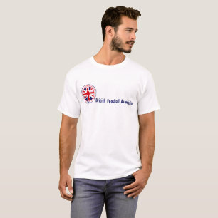 Britisches Foosball Vereinigungs-Logot-stück T-Shirt