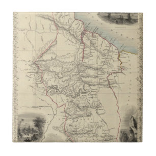 Britisches Guayana Fliese