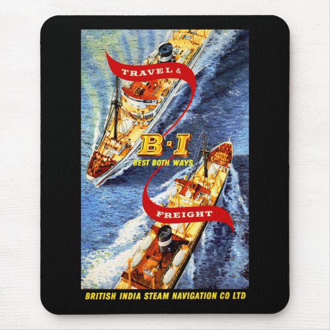 Britisches Indien ~ Beste auf beiden Wegen Mousepad (Vorne)