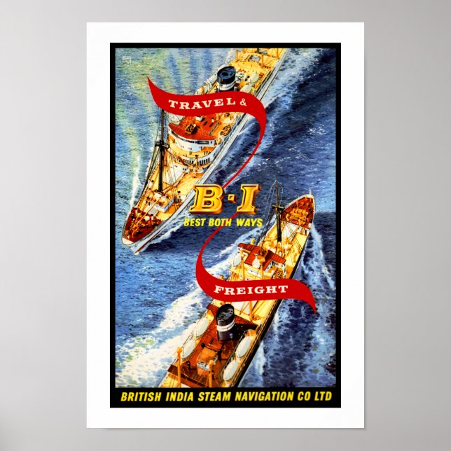 Britisches Indien ~ Beste auf beiden Wegen Poster (Vorne)