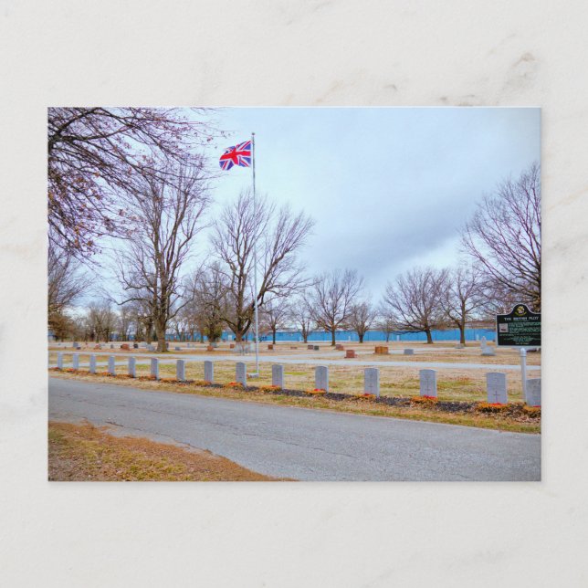 Britisches Kriegsdenkmal   Postkarte (Vorderseite)