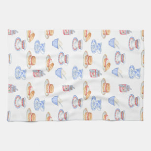 Britisches Nachmittagstee Teatowel Geschirrtuch