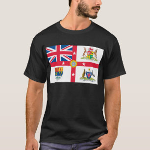 Britisches Reich-Flaggen-T - Shirts