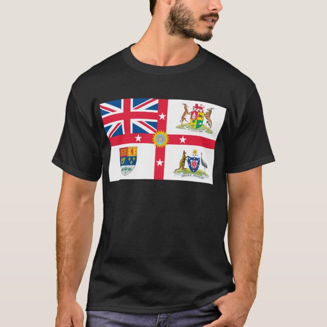 Britisches Reich-Flaggen-T - Shirts (Vorderseite)