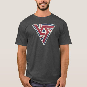 Britisches Reich Vintage-Emblem T-Shirt