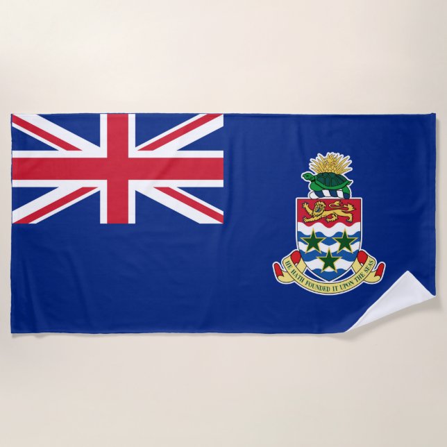 Britisches Territorium Cayman Island Flag Strandtu Strandtuch (Vorderseite)