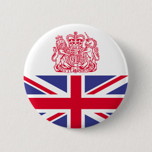BRITISCHES Wappen Button