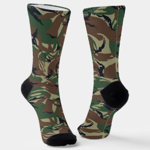 British 95 Forest Camouflage Pattern Socken