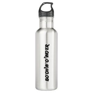 British Accent bo’oh’o’wo'er Water Bottle Edelstahlflasche