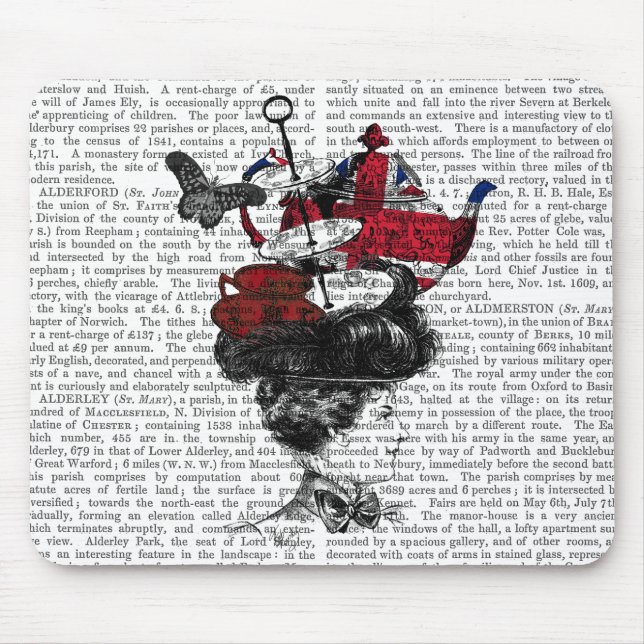 British Afternoon Tea Hat Mousepad (Vorne)