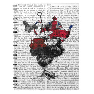 British Afternoon Tea Hat Notizblock