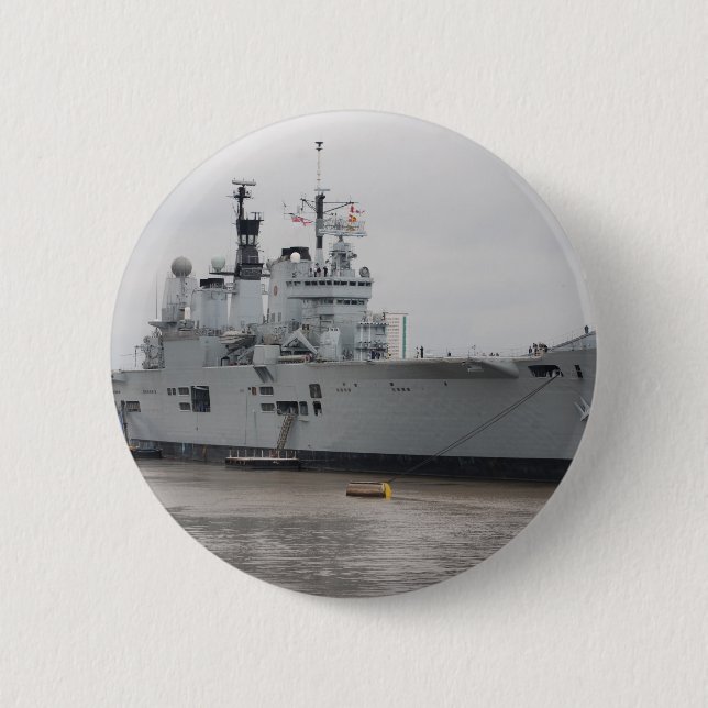 British Aircraft Carrier Button (Vorderseite)