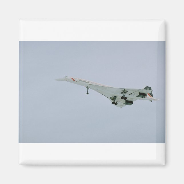 British Airways Concorde auf der Endabfahrt, Ottaw Magnet (Vorne)