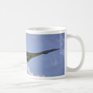 British Airways Concorde, entfernend bei Heathrow Tasse
