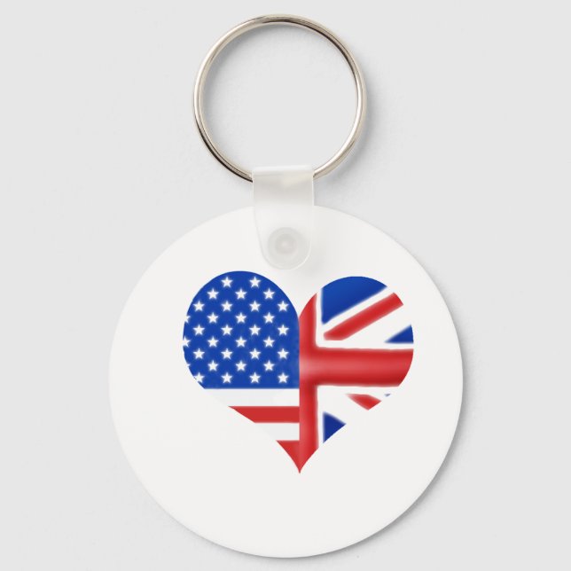 British American Heart Schlüsselanhänger (Vorderseite)