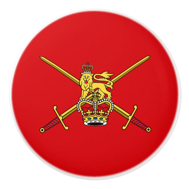 British Army (UK Military) Keramikknauf (Vorderseite)