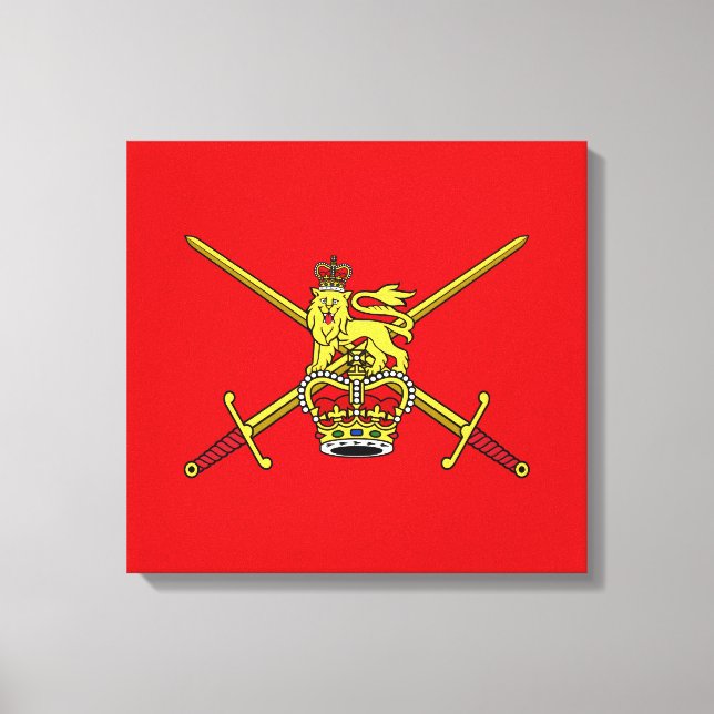 British Army (UK Military) Leinwanddruck (Vorderseite)