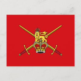 British Army (UK Military) Postkarte