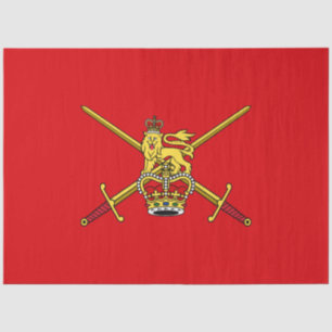 British Army (UK Military) Seidenpapier