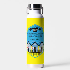 British Beach Hut Geschenke und Dekoration Trinkflasche