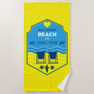 British Beach-Themed-Geschenk Strandtuch
