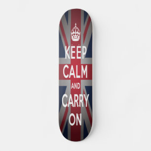 British Behalt Calm Carry British Comp Skateboard