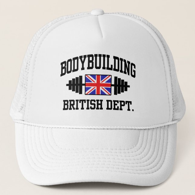 British Bodybuilder Truckerkappe (Vorderseite)
