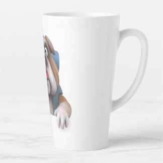 British Bulldog Backpacker Latte Tasse