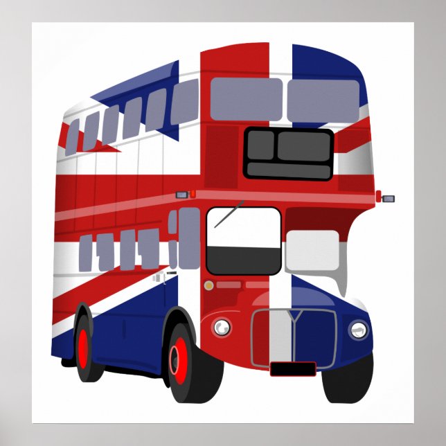 British Bus Poster (Vorne)