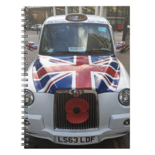 British Cab Notizblock