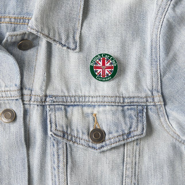British Car Club Button (Beispiel)