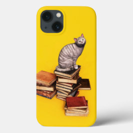 British Cat auf einem Stapel von Büchern Case-Mate Case-Mate iPhone Hülle