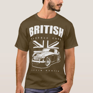 British Classic Car Austin Healey Long Sleeve T-Shirt