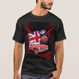 British Classic Sports Car - MG MGB Cabrio T-Shirt