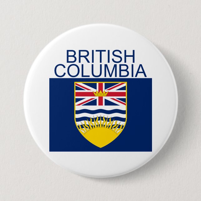 British Columbia Button (Vorderseite)
