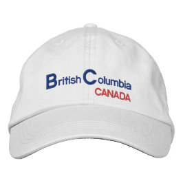 British* Columbia Canada Hat Bestickte Kappe