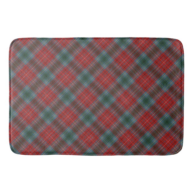 British Columbia Canada Provincial Tartan Badematte (Vorderseite)