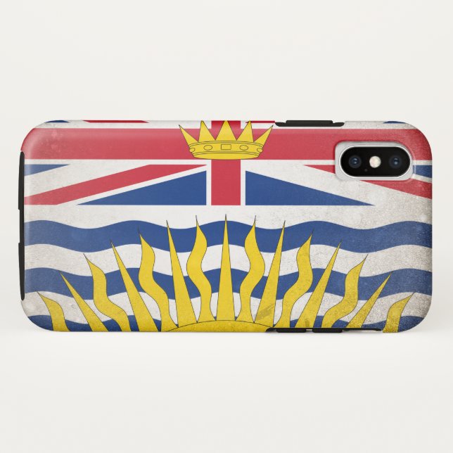 British Columbia Case-Mate iPhone Hülle (Rückseite (Horizontal))