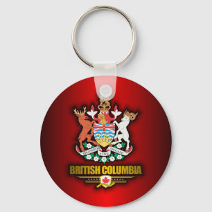 British Columbia COA Schlüsselanhänger