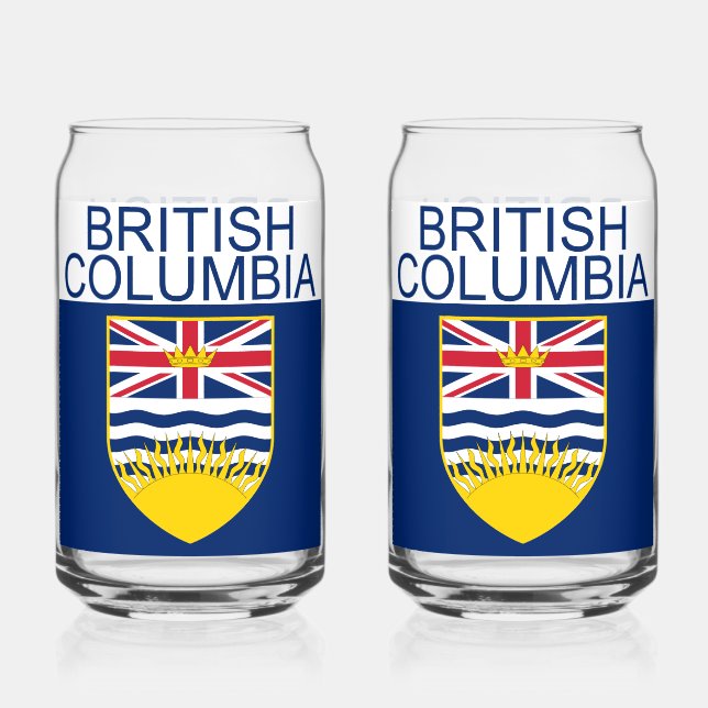 British Columbia Dosenglas (Vorderseite)