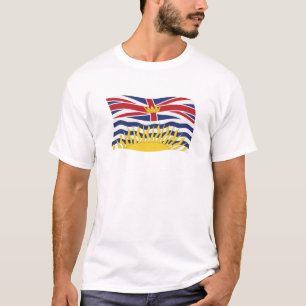 British Columbia Flag Hemd T-Shirt