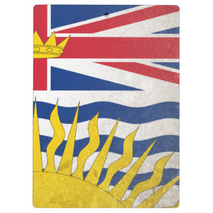 British Columbia Klemmbrett