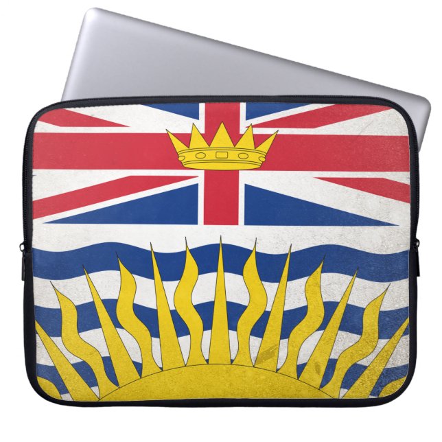 British Columbia Laptopschutzhülle (Vorderseite)