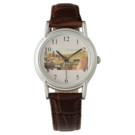 British Columbia Leather Watch Armbanduhr