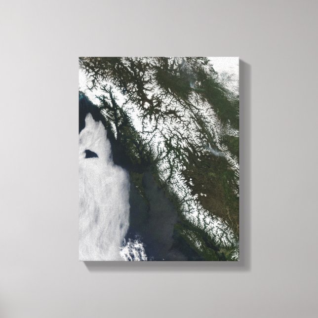 British Columbia Leinwanddruck (Vorderseite)