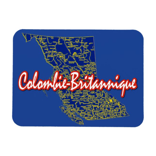 British Columbia Magnet (Horizontal)